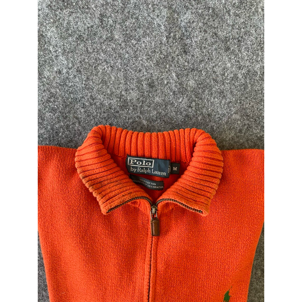 Polo RL Halfzip Orange