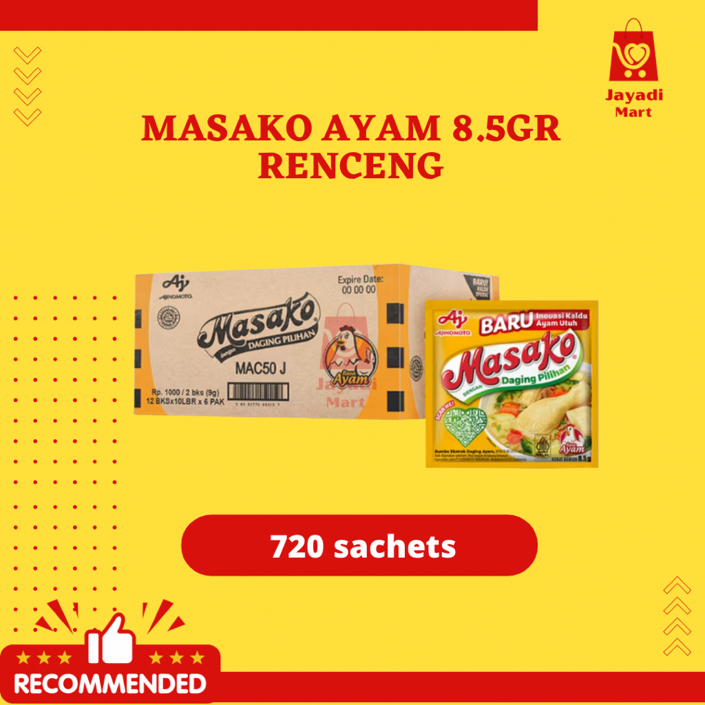 [DUS] MASAKO KALDU AYAM MICIN ISI 60 RENCENG