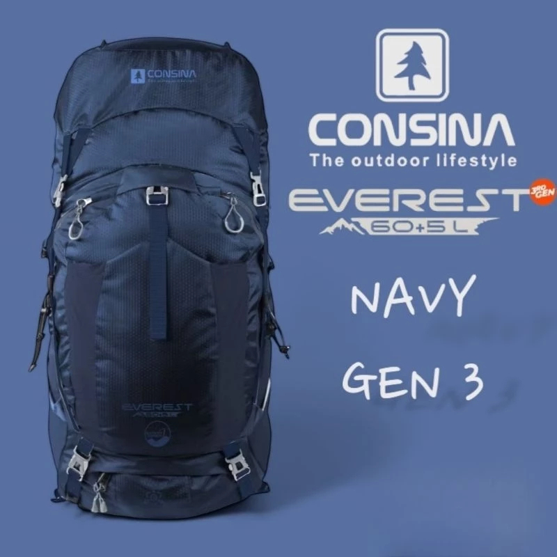 Consina Everest Batch 3 Gen 3 60+5 L Carrier 60L 65L 70L Via Ferrata 50+5L