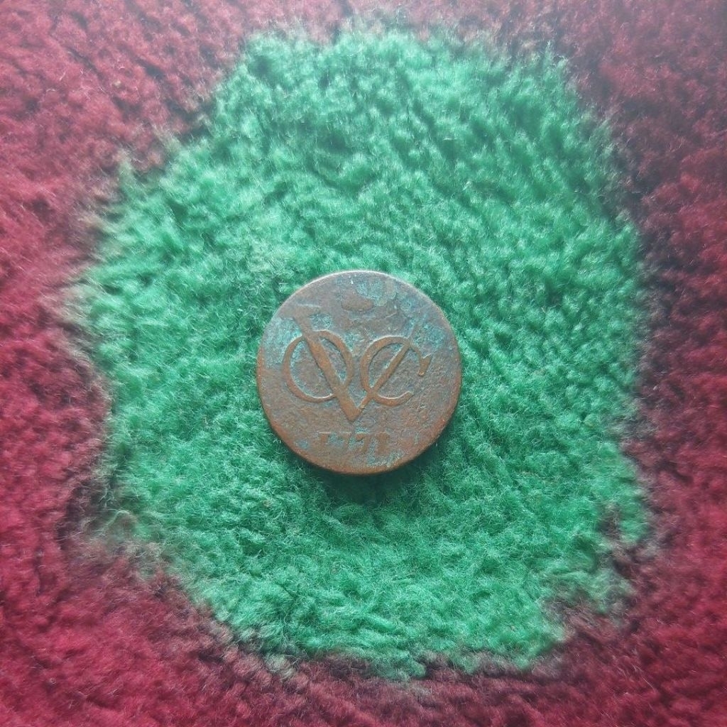 Koin voc west friealand 1771 vf bagus