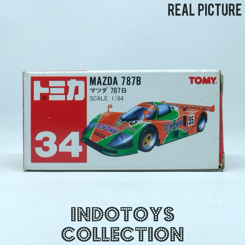 Tomica Tomy Merah 34 ~ Mazda 787B