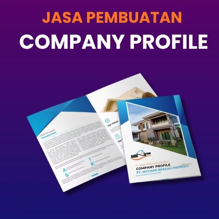 Jasa Pembuatan Company Profile/Desain Company Profile/Profesional dan Bergaransi