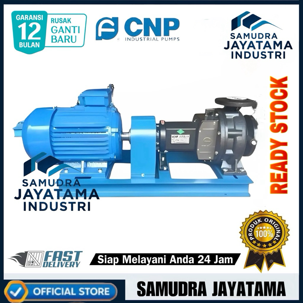 Pompa Centripugal CNP NISO 50-32-200 with motor 1,5kw 3phase