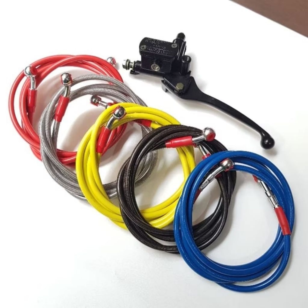master rem kiri nmax pcx satu set selang 215 cocok untuk ubahan motor lain juga