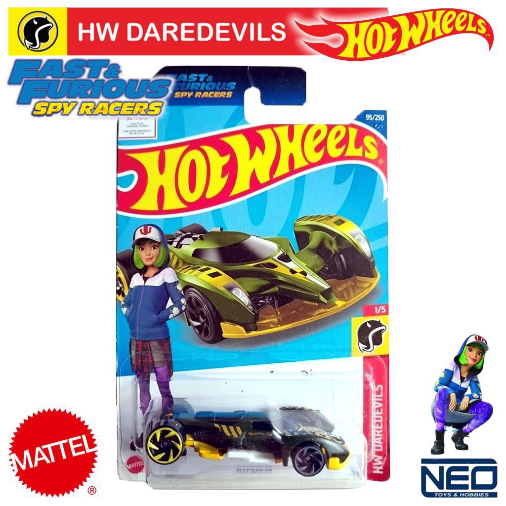 Hot Wheels Daredevils "Hyperfin" Fast & Furious Spy Racers 2021