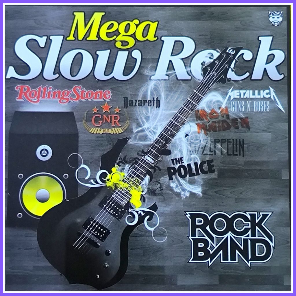 Kaset MP3 Audio 168 Lagu Barat Mega Slow Rock Band Campuran Pilihan Album Terpopuler