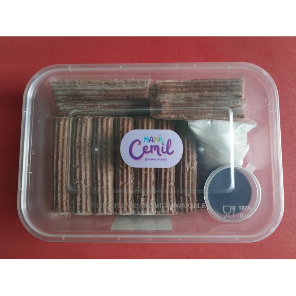 Mini Churros Frozen Coklat