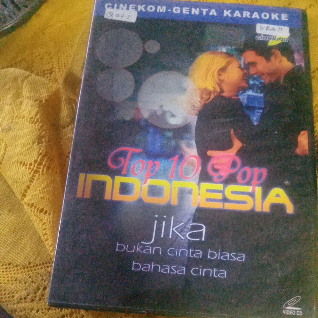 VCD TOP POP INDONESIA KBA11