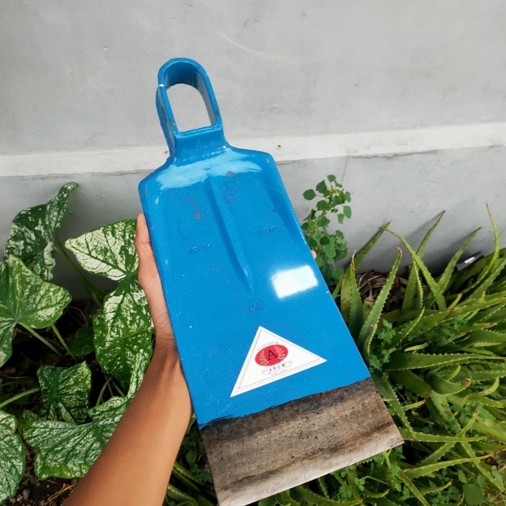 Cangkul Padi Arum ORIGINAL Cangkul Sawah Anti lengket Cangkul Baja Arum