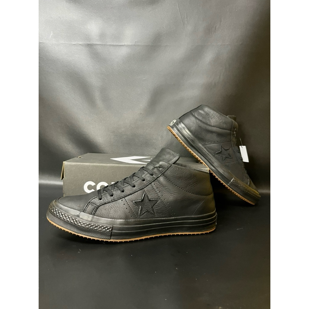 Converse Onestar Mid Black Hiker Leather Size 44/28.5cm