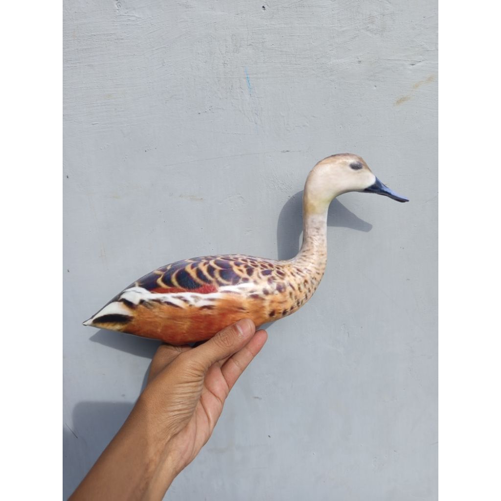 BELIBIS KEMBANG bisa ngambang di air DEKORASI TAMAN PATUNG BURUNG BELIBIS JONTROT MANUK WALIWIS KEMB