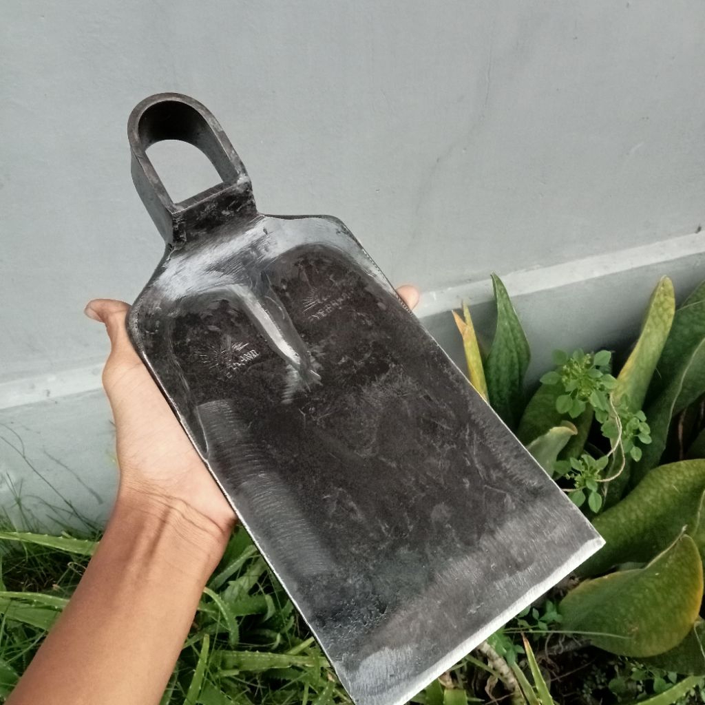 Cangkul Dangir cangkul anti lengket baja asli lebar 14cm cangkul sawah kualitas super