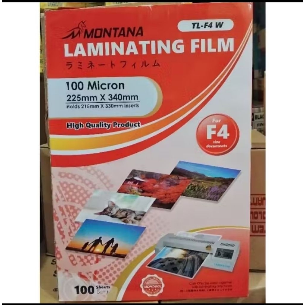 Mika Laminating / Plastik Laminating Film Folio F4