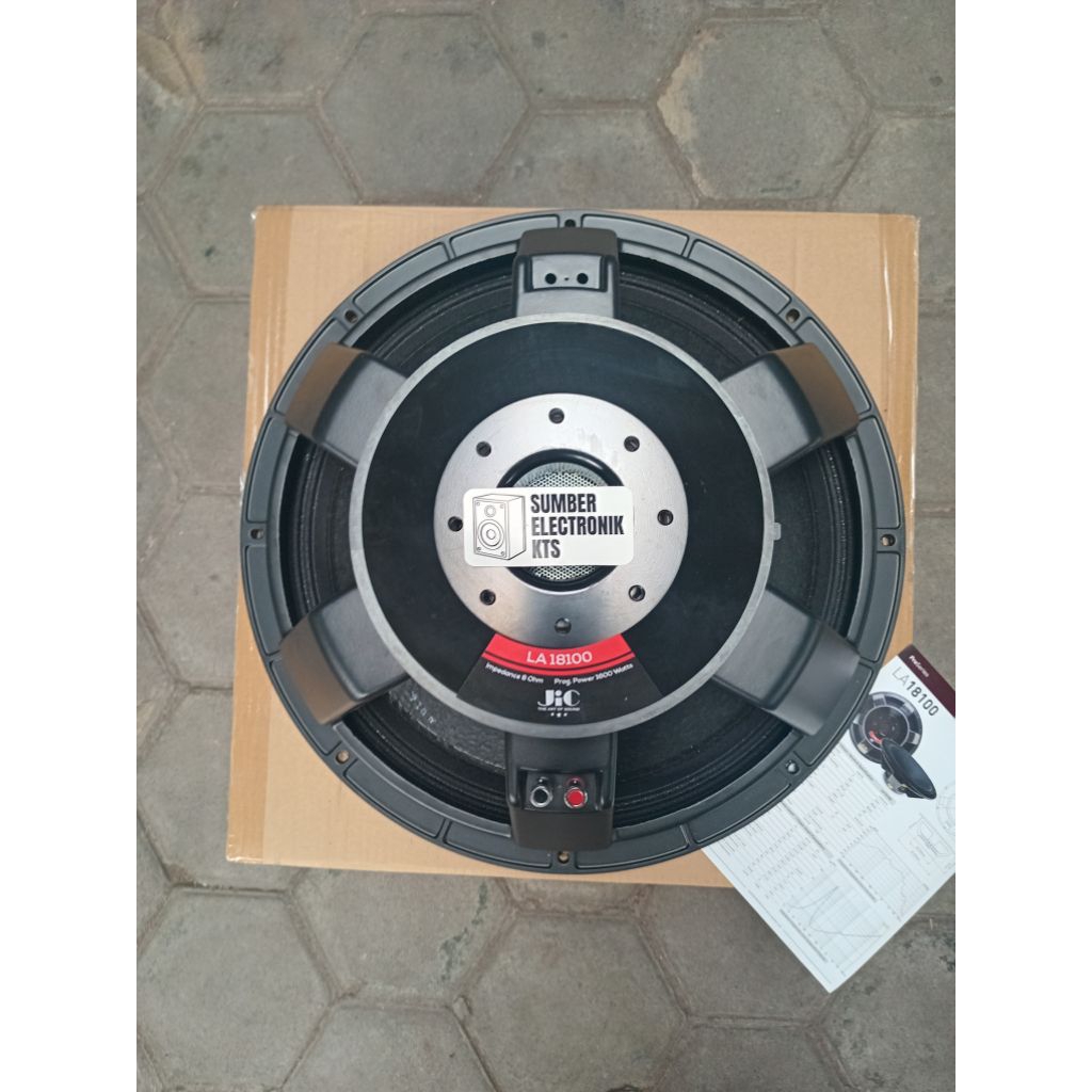 Speaker 18 inch JIC LA 18100 Karakter Low Subwoofer