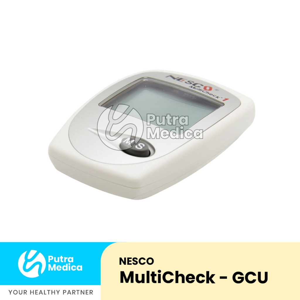Nesco Multicheck GCU 3in1 Glucose, Cholesterol, Urid Acid / Alat Strip Cek Tes Gula Darah Kolesterol