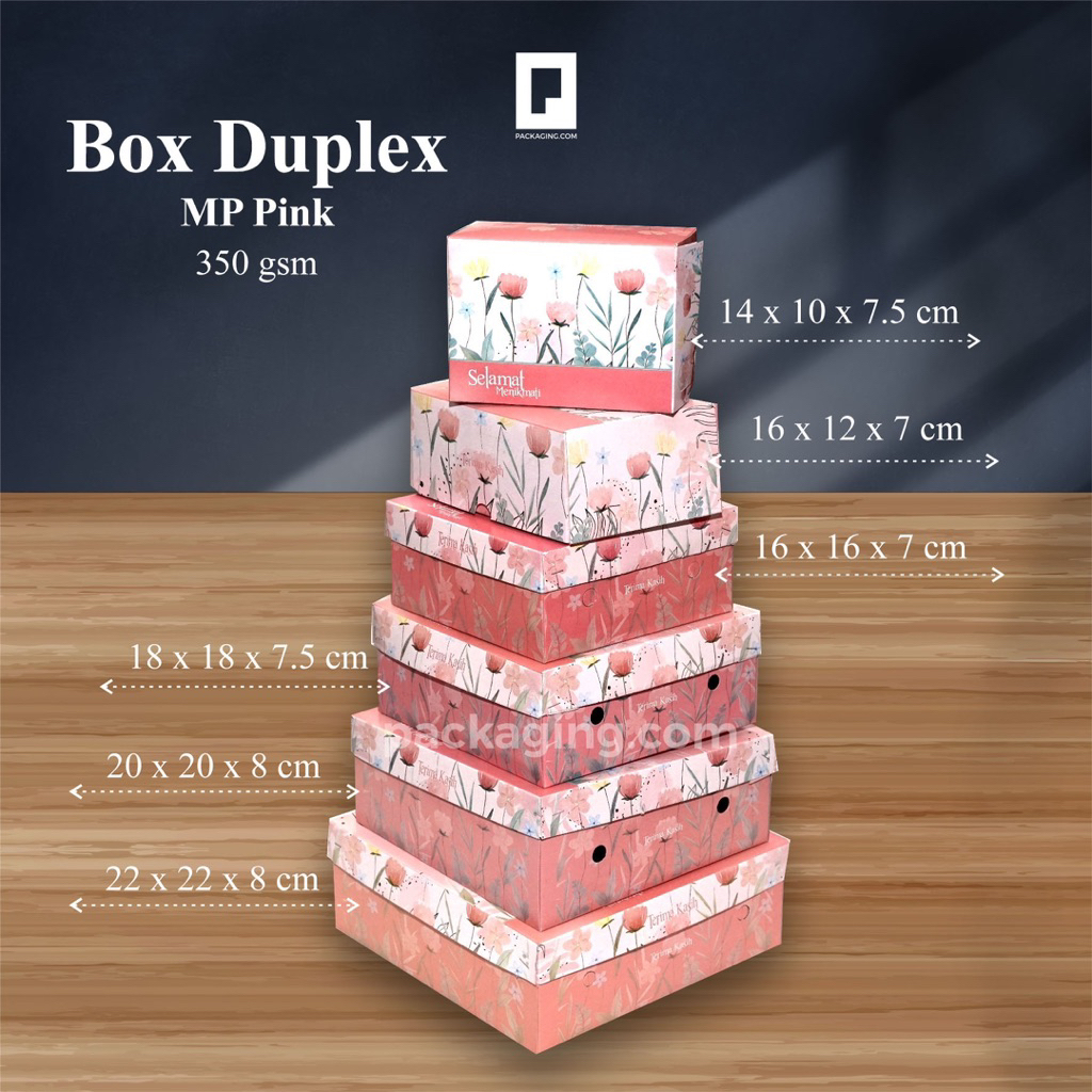 Dus Nasi/Box Nasi Motif MP Pink/Dus Hajatan/Dus Nasi kekinian/Dus Kue