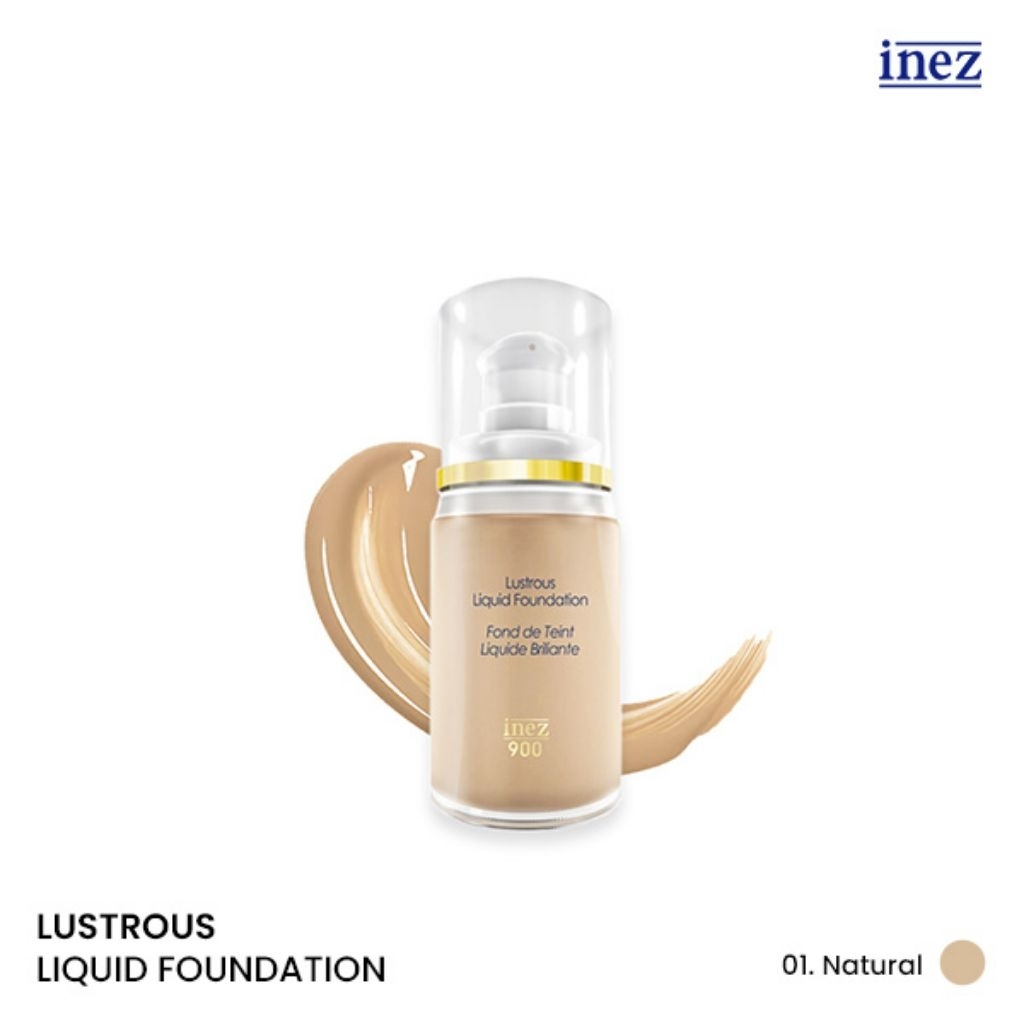 foundation inez/lustrous liquid foundation inez 900