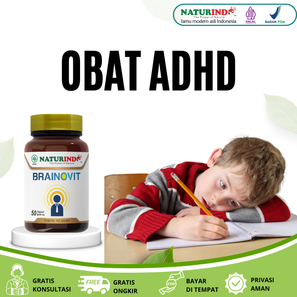 Obat ADHD Autis Hyperaktif Autisme Speech Delay Terlambat Bicara Omega 3 6 9 Soya