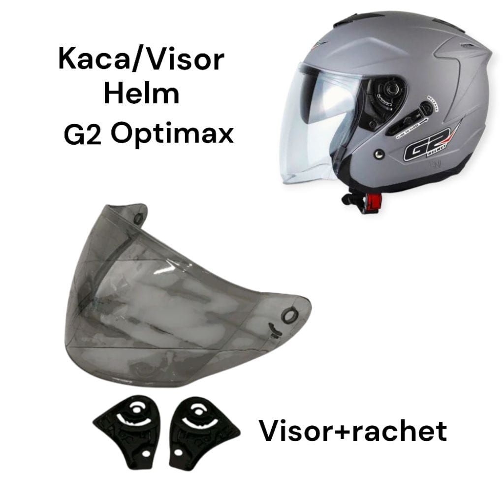Kaca helm G2 Optimax Visor Helm G2 Optimax Rachet