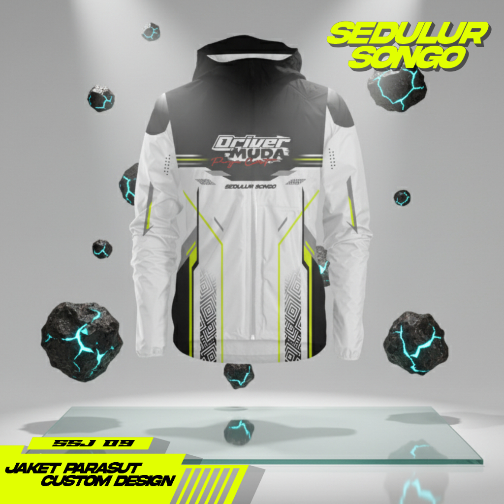 Jaket Parasut Anti Air Custom Desain – Jaket Motor Touring Racing Indonesia