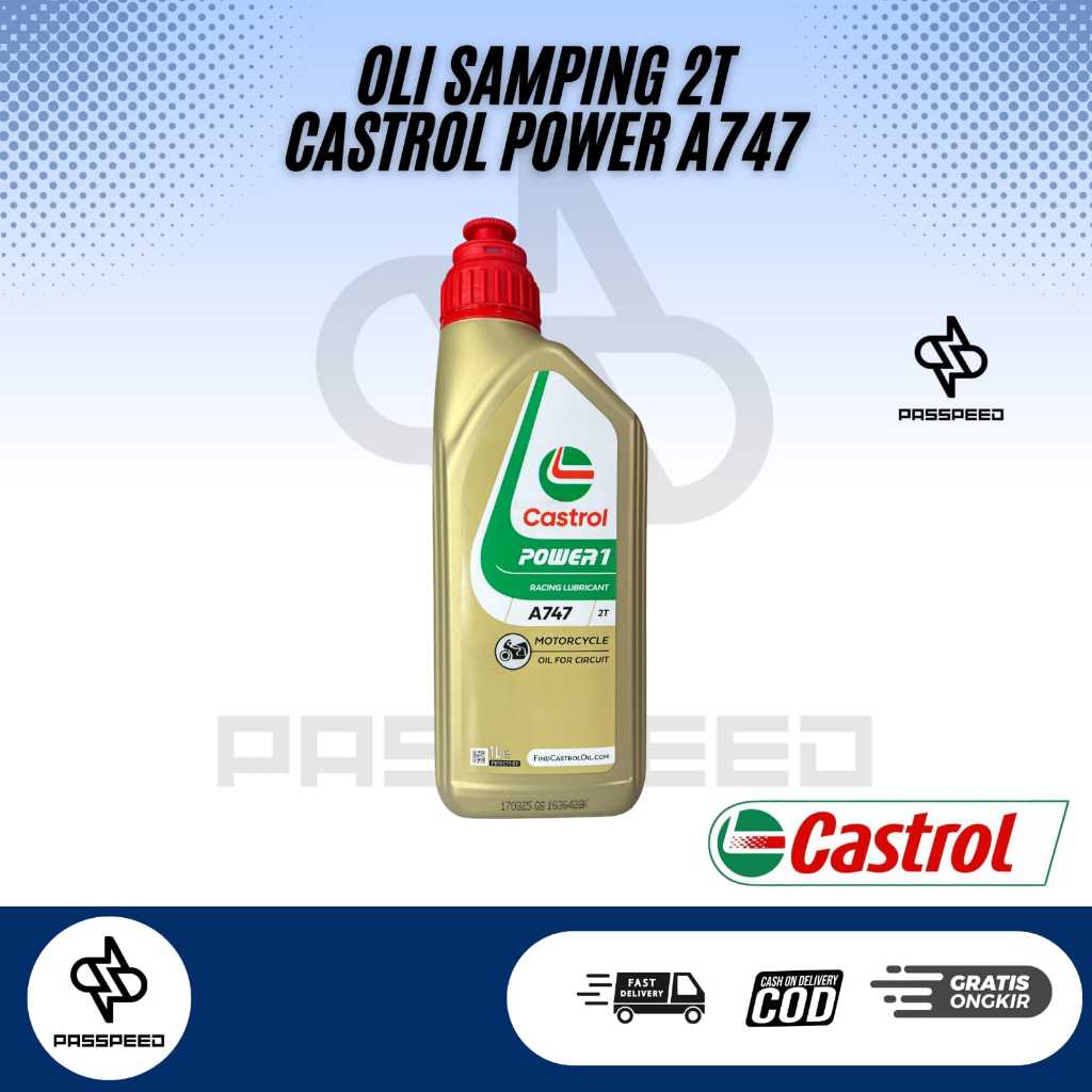 OLI SAMPING CASTROL A747 1LITER ORIGINAL CASTROL A747