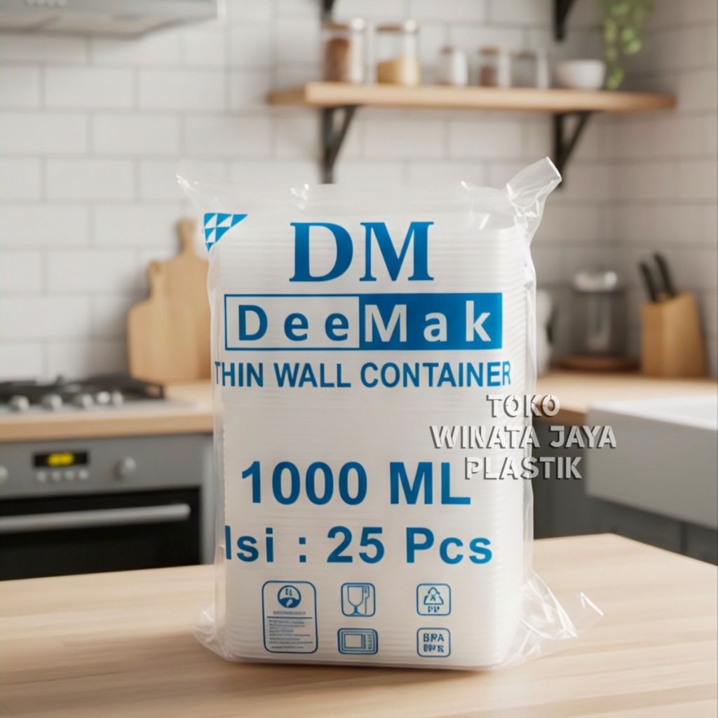 THIN WALL DM 1.000 ML SQUARE, RECTANGLE