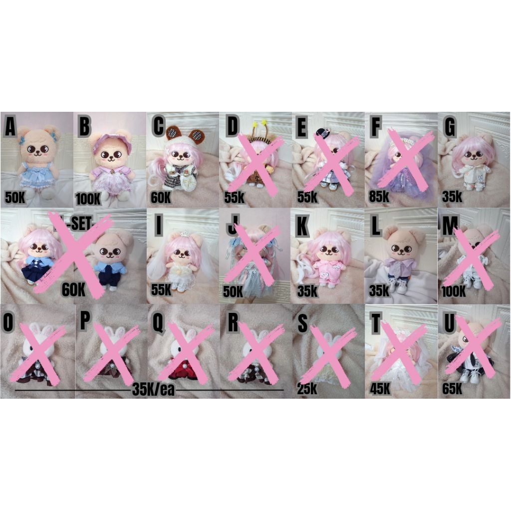 doll clothes 40cm/20cm/10cm