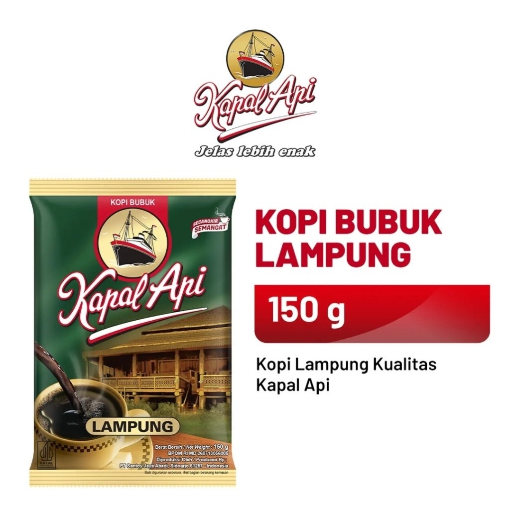 Kopi Instan Kapal Api Lampung