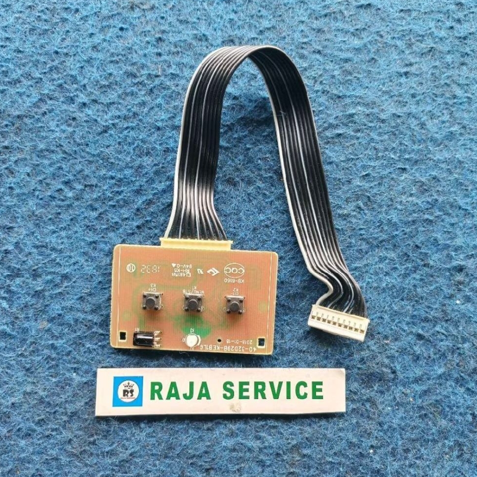 ir remote tv TCL L32S62 sensor remot tombol manual