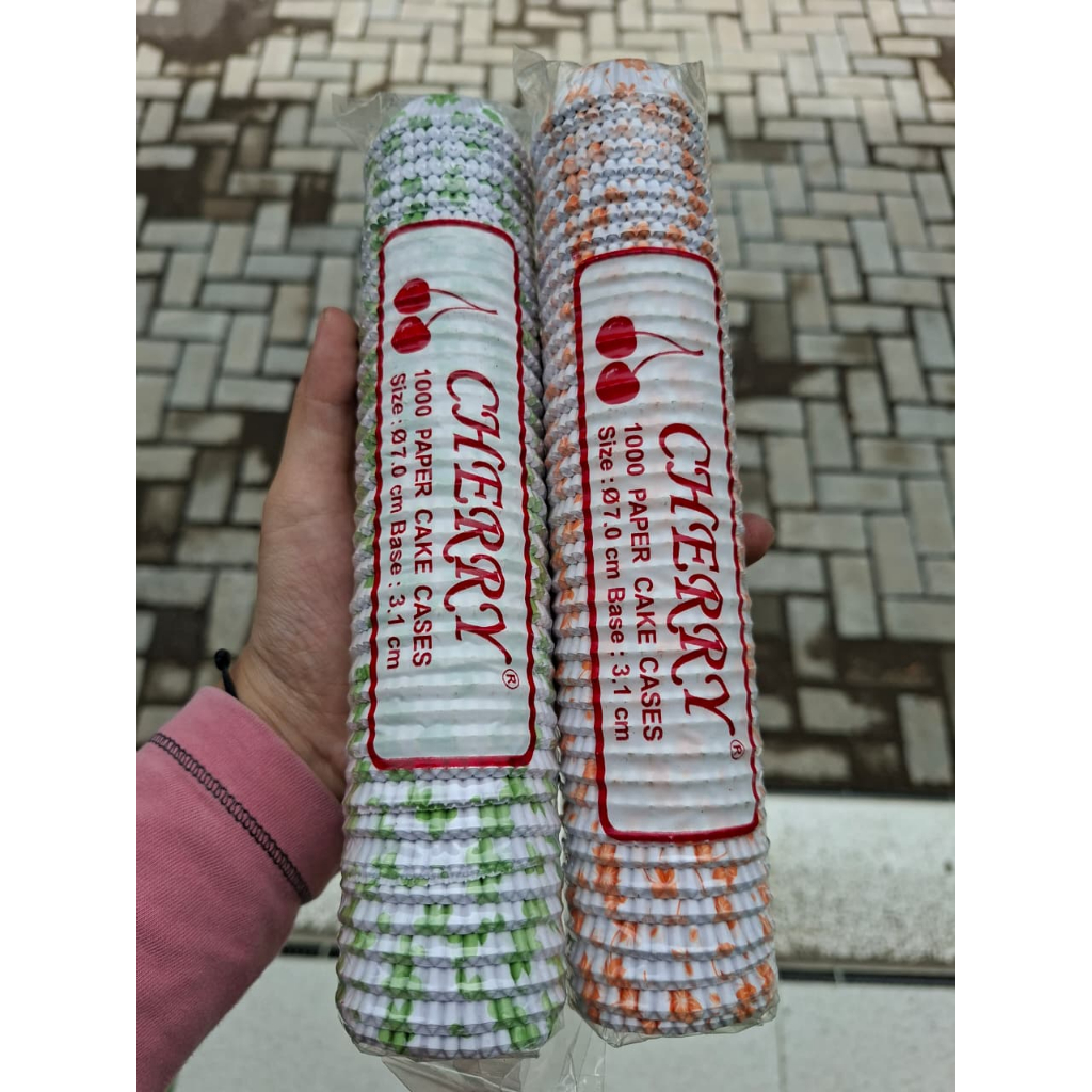 (Ecer)CAKE CASES - Cup Kertas - Cup Roti Kukus isi 100