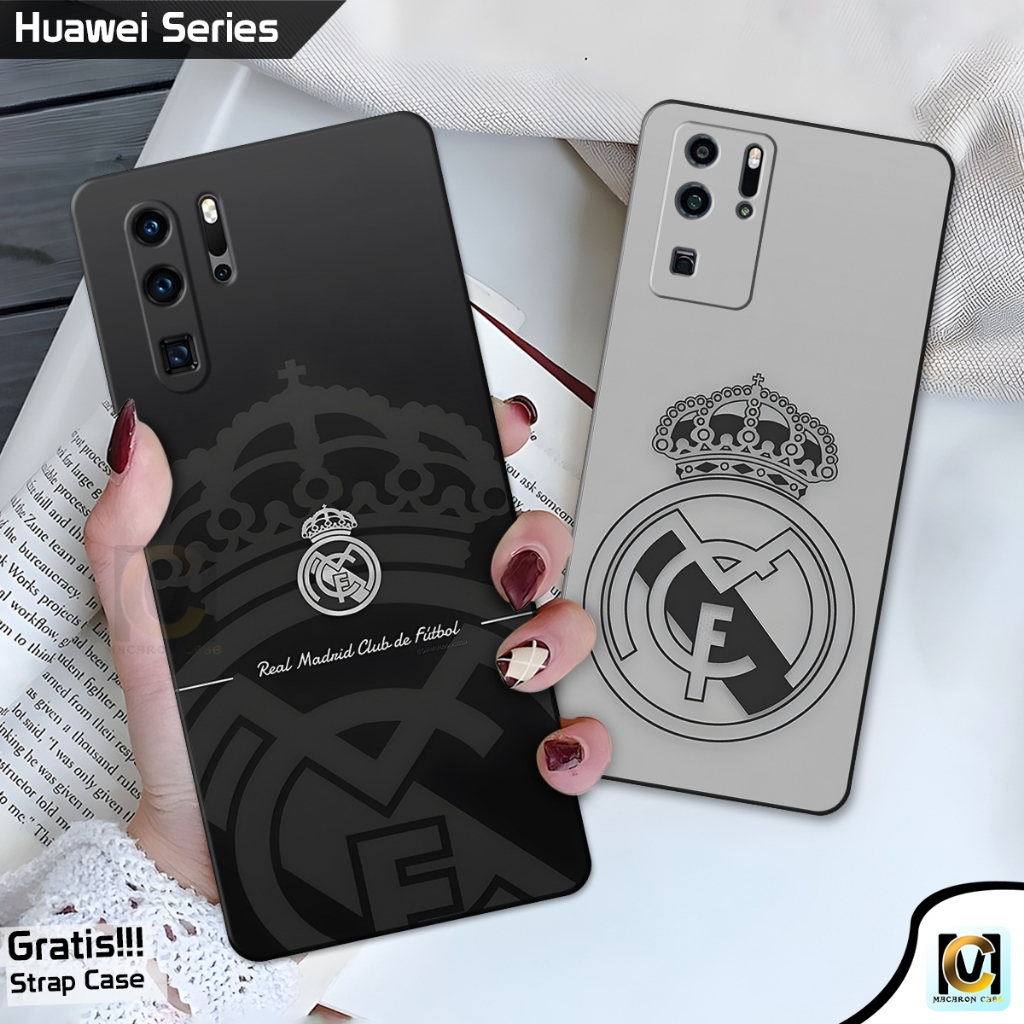Case Hp Huawei P30 | P30 Pro | P30 Lite | P40 | P40 Pro Terbaru Motif Real Madrid - Casing Huawei P3