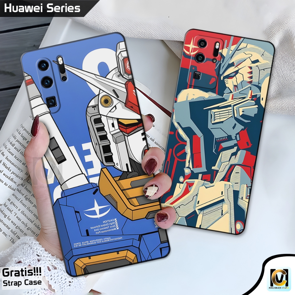 Case Hp Huawei P30 | P30 Pro | P30 Lite | P40 | P40 Pro Terbaru Motif Gundam - Casing Huawei P30 & P