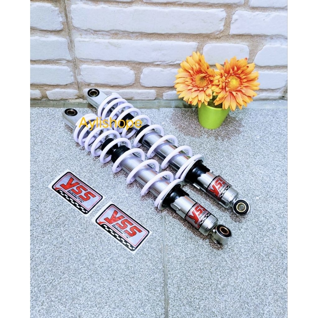 SHOCK BELAKANG NON TABUNG 280-340MM FREE STIKER YSS.340-SUPRA X 125,SUPRA LAMA, KHARISMA, REVO, REVO