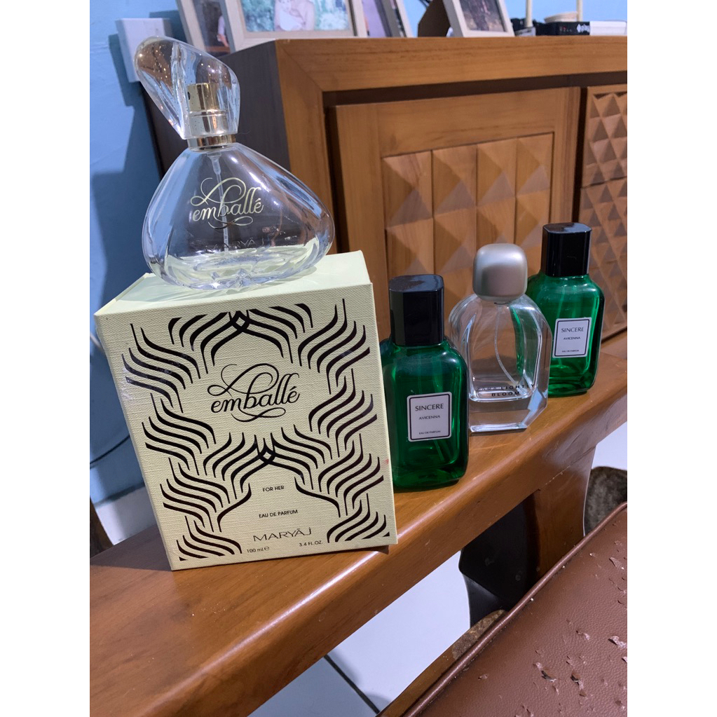 Botol parfum original brand Zara, Maryaj, Avicenna