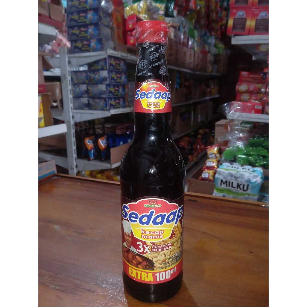 KECAP SEDAAP BOTOL 600+100ml [ Pcs ]