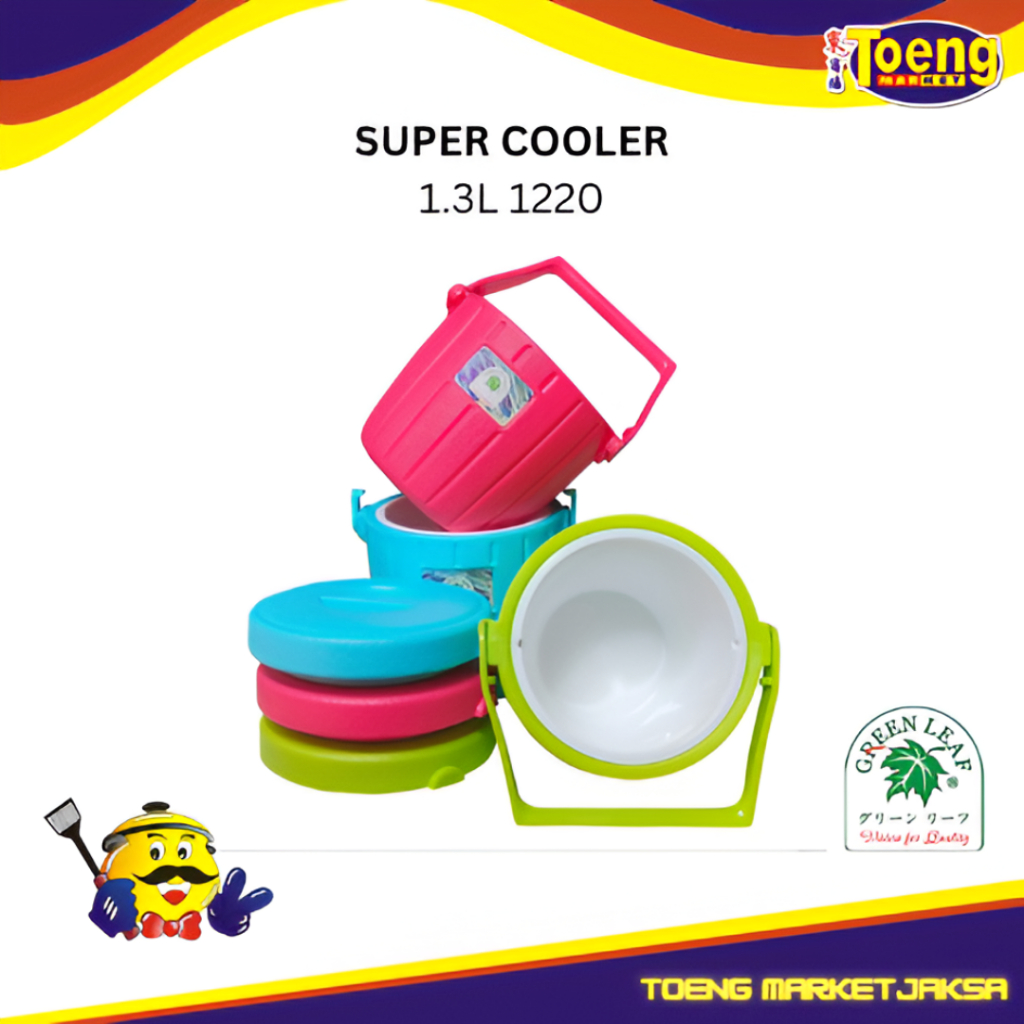 Ice Bucket - SUPER COOLER 1.3L 1220 GREEN LEAF
