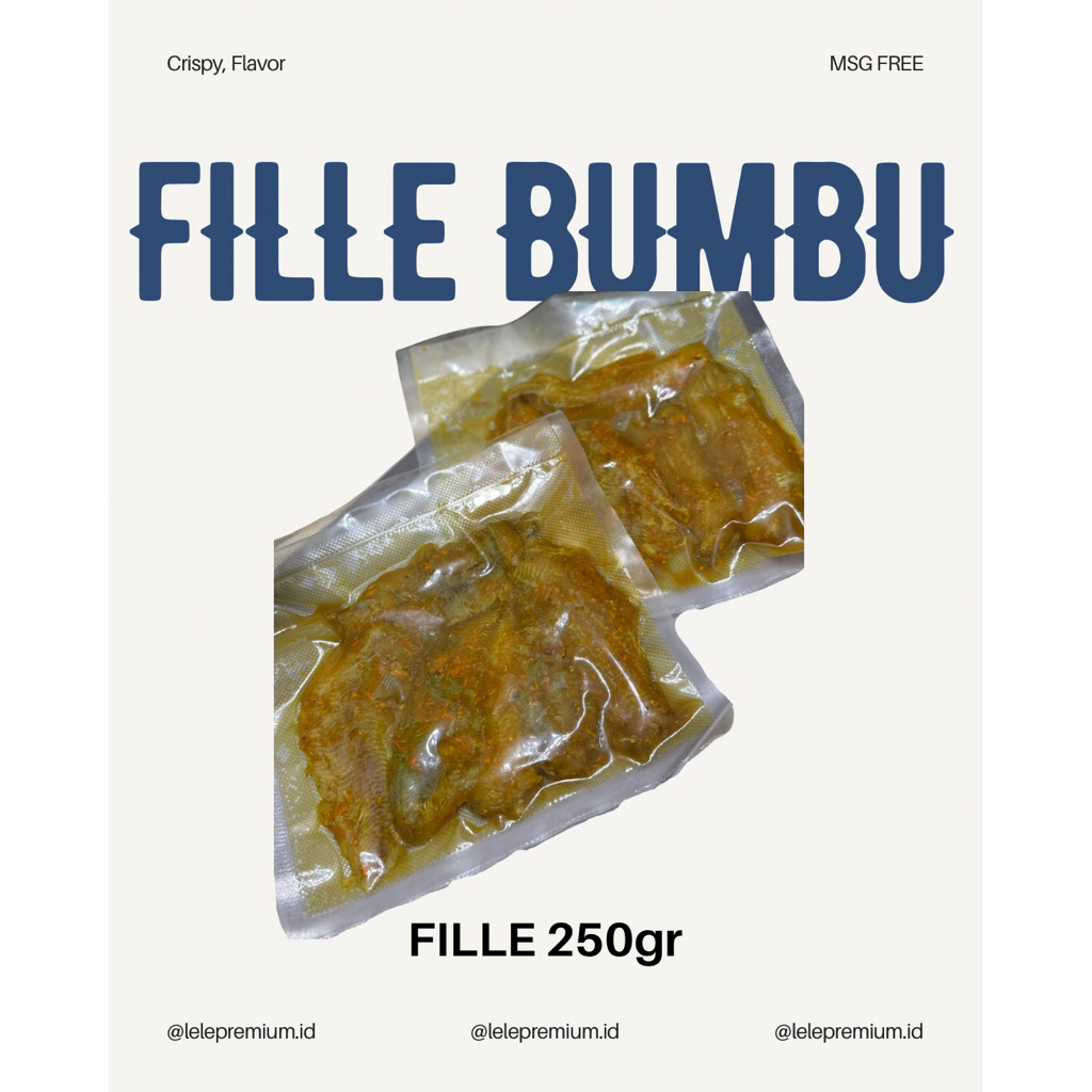 Fille Bumbu (Fillet Lele Bumbu Kuning)