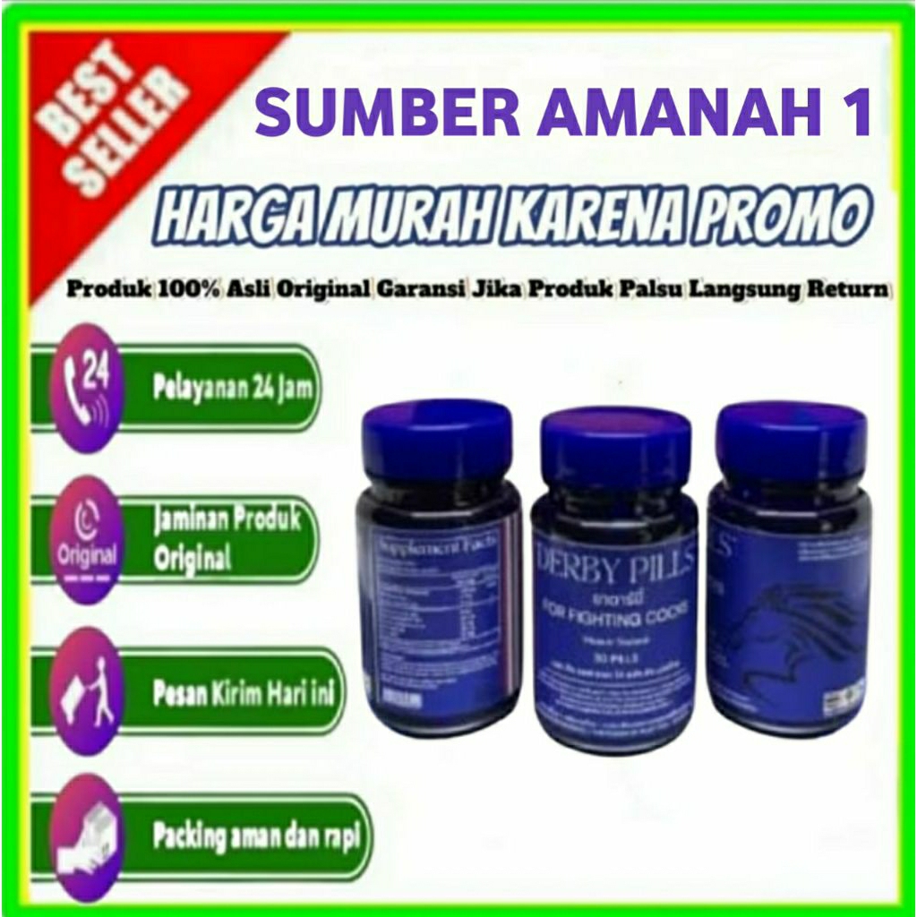 DERBY PILLS doping ayam aduan import Thailand original obat ayam, ayam laga, Taji ayam, ayam Filipin