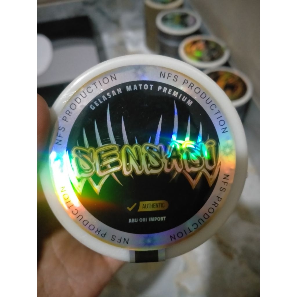 (BACA DESKRIPSI) gelasan matot SENSASI bahan Abu ori size 0.25