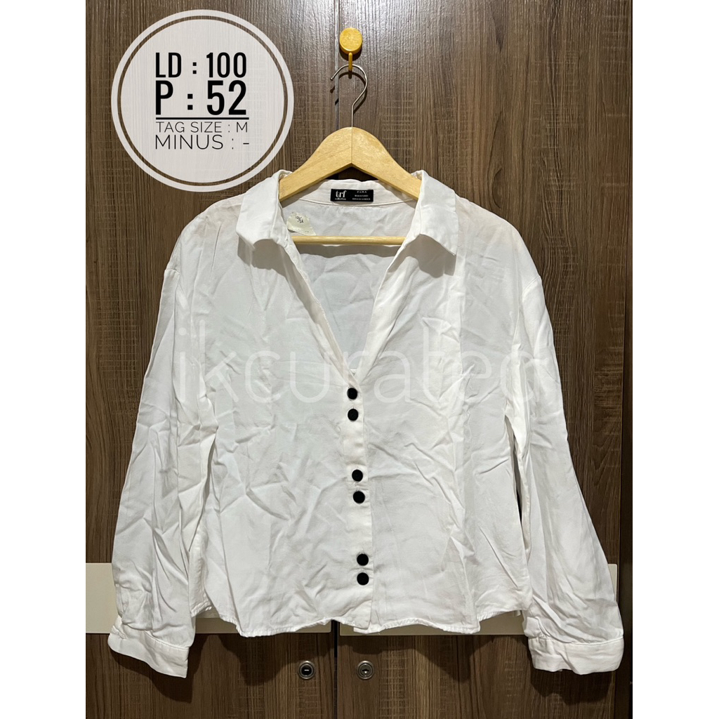 KEMEJA PUTIH ZARA