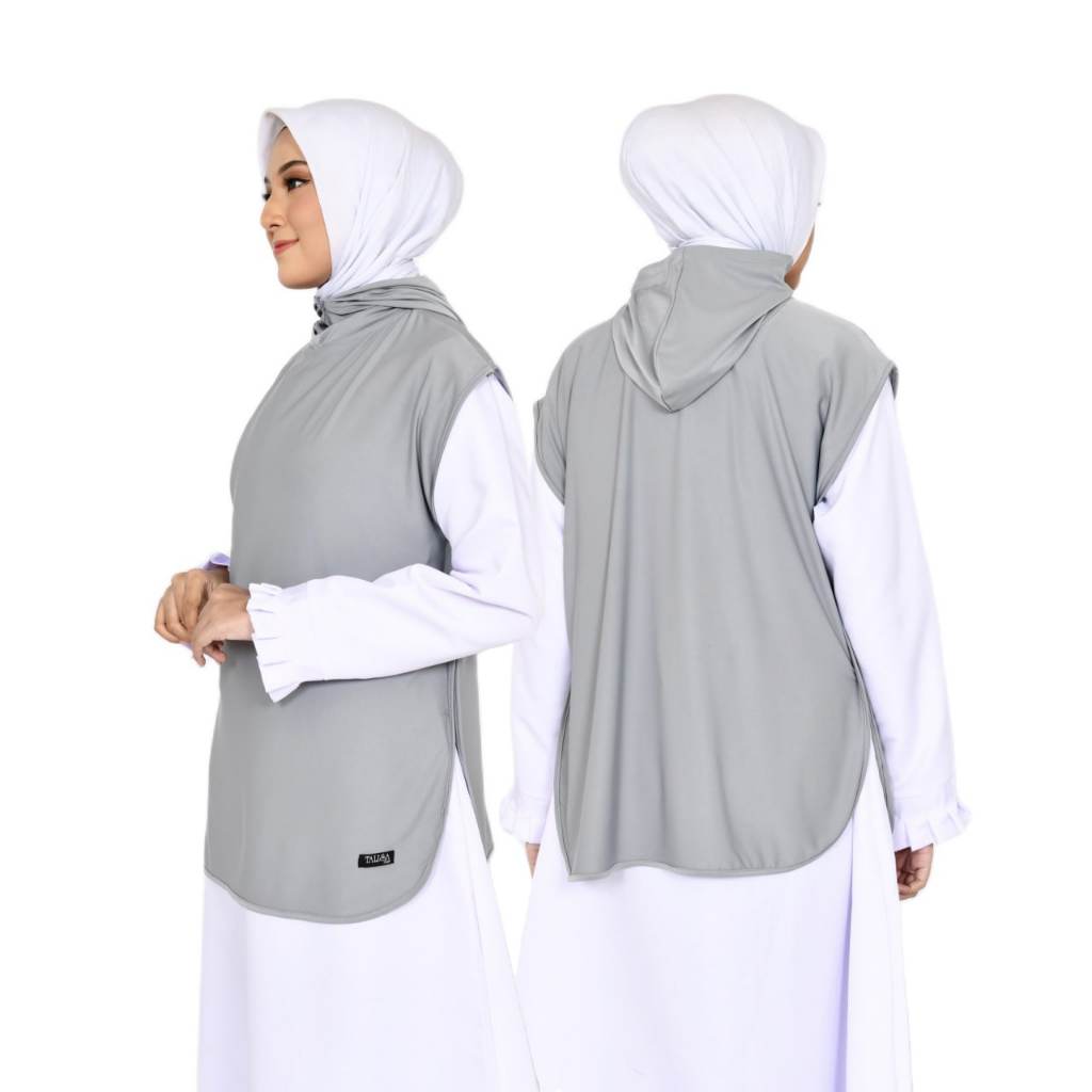 Rompi Sport Hijab Premium Bahan Jersey – Outer Olahraga Muslimah Nyaman & Stylish