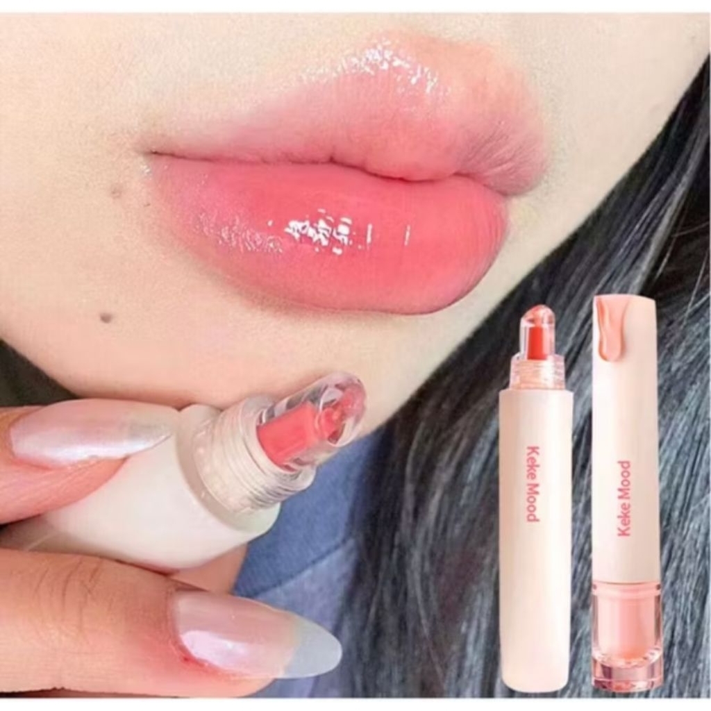 KEKEMOOD Mirror Water LipGloss Protective Essence Moisturizing GLASS LipGloss