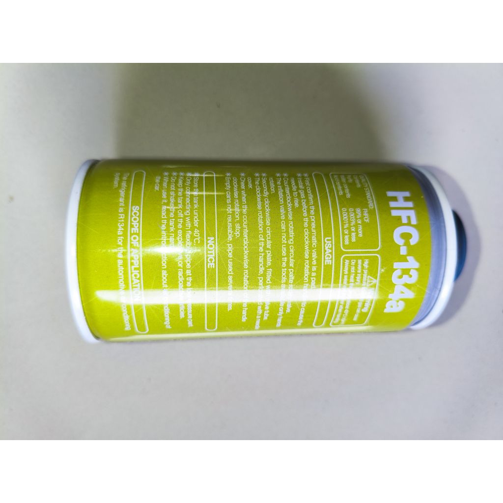 Freon R134A Kaleng 390 gram Freon HFC - 134a 100% PURE merk OHK REFRIGERANT
