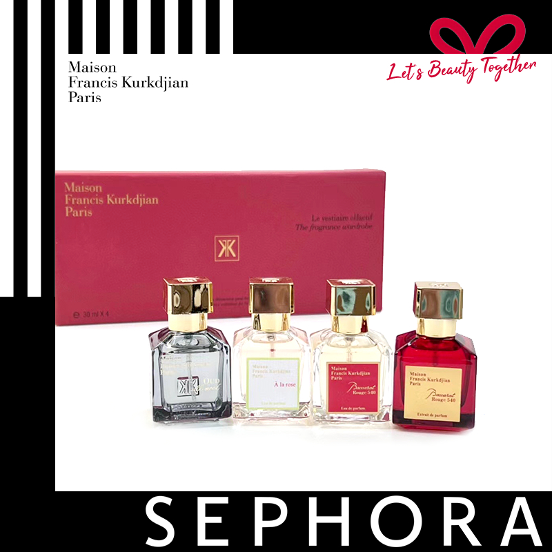 parfum baccarat GIFT SET 30ml x 4pc/Maison Francis Kurkdjian Baccarat Rouge 540 EXTRAIT DE PARFUM ED