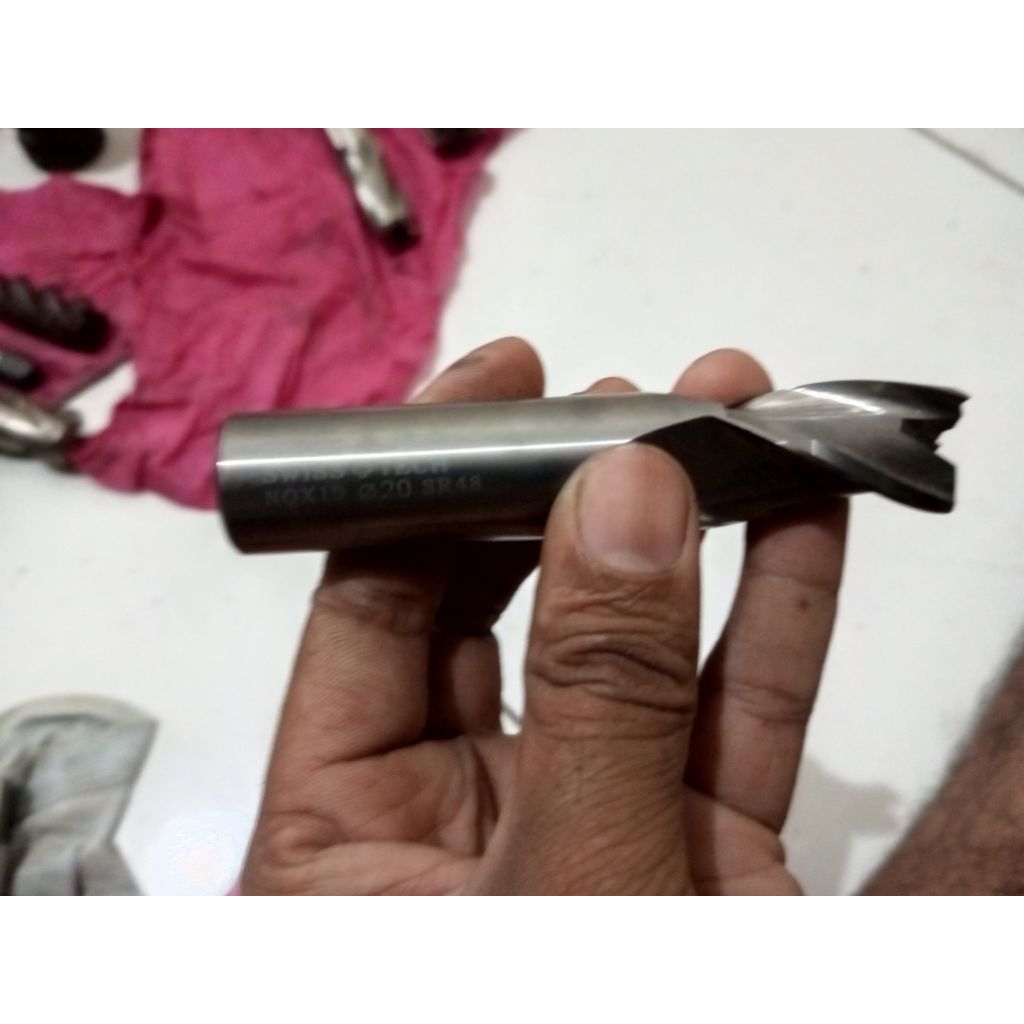 endmill carbide 20 mm 3f Swiss tech