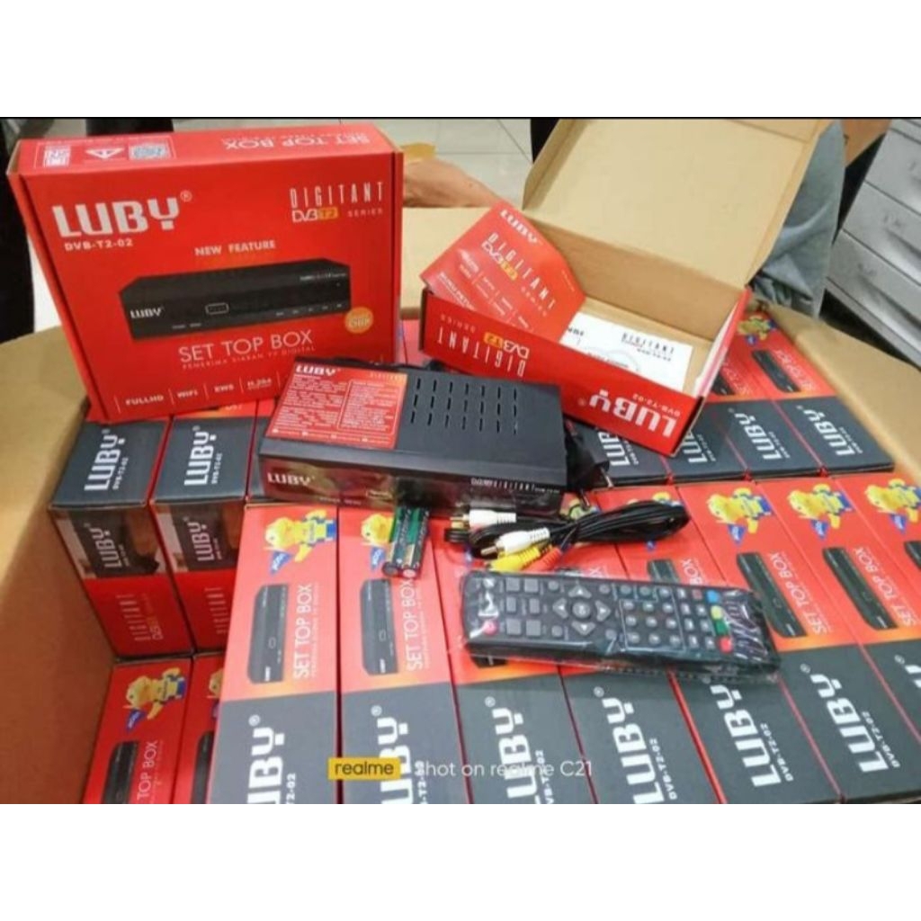 Set Top Box Luby DVB-T2-02