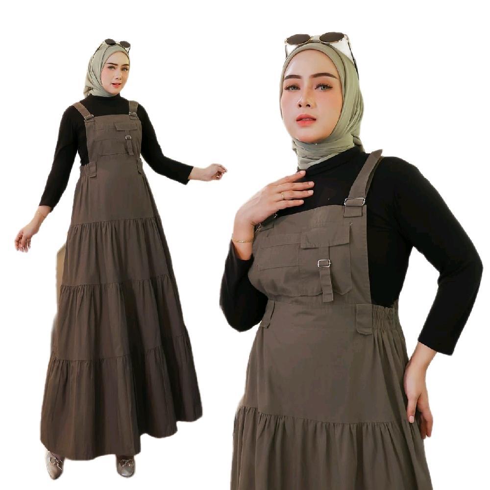 PASOLEX Overall Wanita Ruffle 1248 Overall Dress