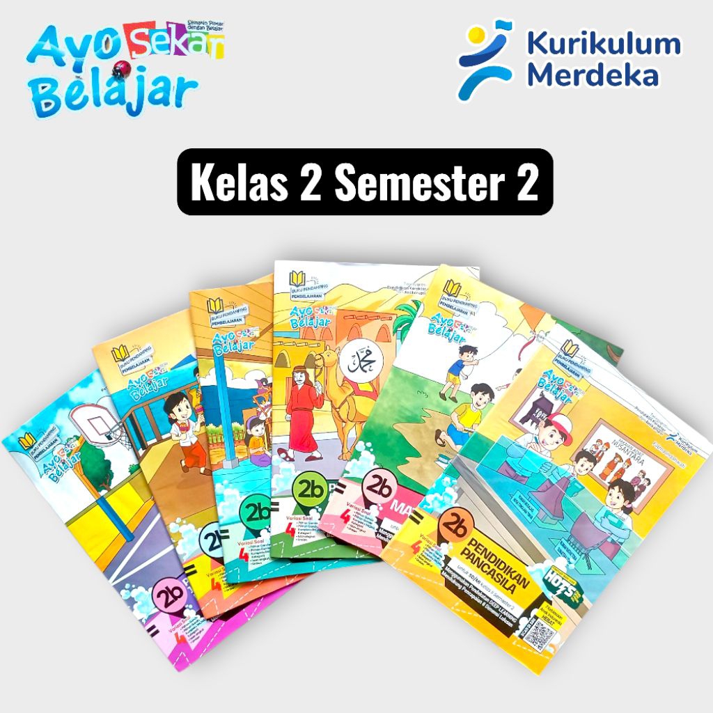 LKS SEKAR AYO BELAJAR KELAS 2 SD KURIKULUM MERDEKA - CV. GRAHA PUSTAKA