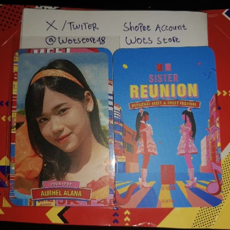 LANA / AURHEL ALANA JKT48 PHOTOCARD AKB48 SISTER REUNION ORI
