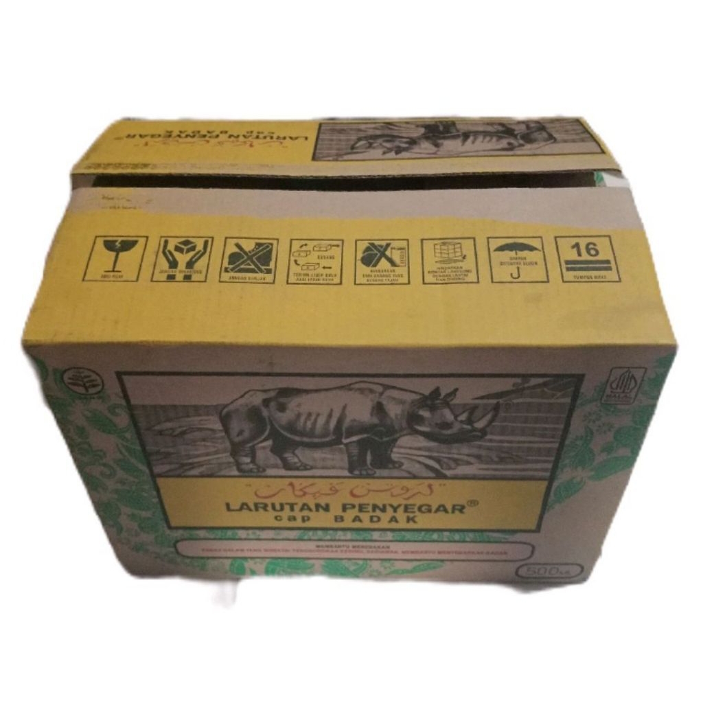 larutan penyegar cap badak 500 ml (6krat/karton)